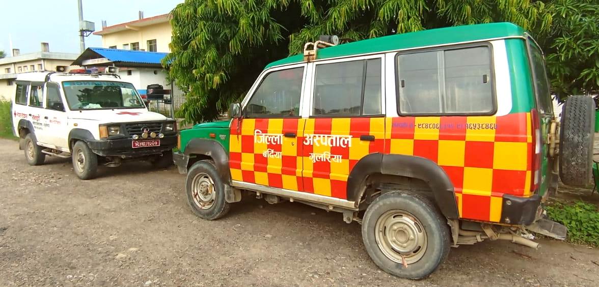 बर्दियामा मोटरसाइकल एकआपसमा ठोक्किँदा २ जनाको मृत्यु, १ घाइते 